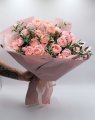 Букет №168 из розы пионовидной Джульетта